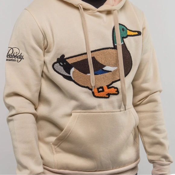 Peabody Hotel Duck Chenille Hoodie, most comfortable ever!!! - Picture 5 of 7